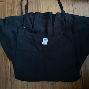 Black Tank Top Flowy